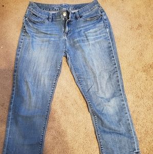 Blue Size 6R Capris